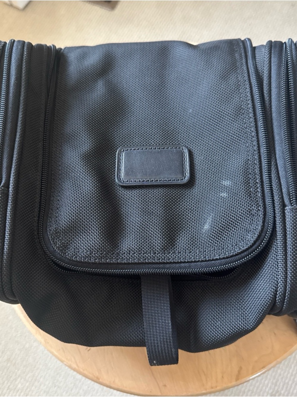Tumi Black Men's Toiletry Kit Organizer